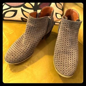 Lucky Brand Mesh Booties